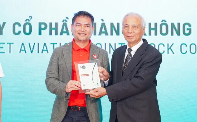 Vietjet được vinh danh trong Top 50 doanh nghiệp phát triển bền vững tiêu biểu  2024