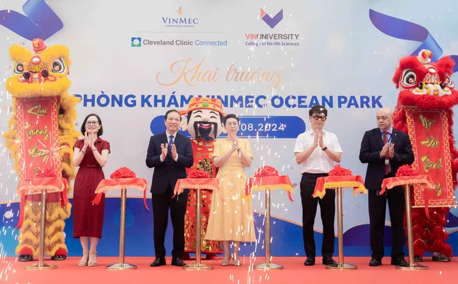 Vinmec khai trương phòng khám Đa khoa Quốc tế tại Vinhomes Ocean Park