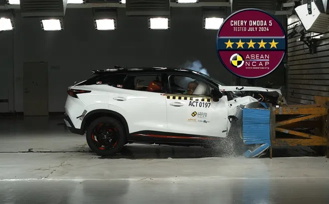 OMODA C5 đạt chứng nhận 5 sao ASEAN NCAP: An toàn tối đa cho hành trình tương lai