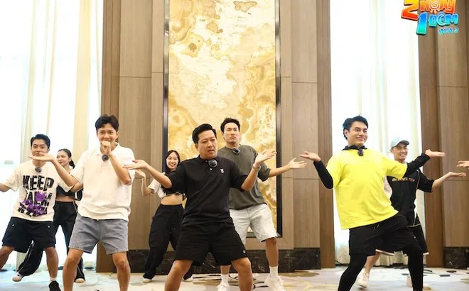 Trường Giang bối rối tại "2 ngày 1 đêm"
