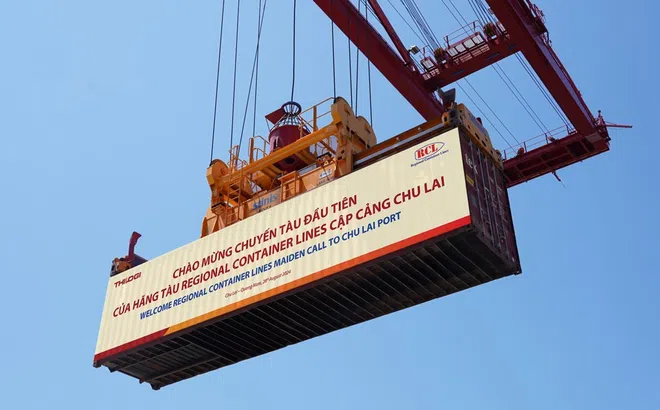 Cảng Chu Lai hợp tác với hãng tàu RCL, mở thêm các tuyến hàng hải mới
