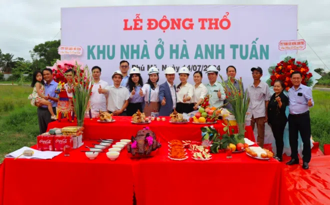Vừa khởi công dự án khu nhà ở, Cty Hà Anh Tuấn bị ngân hàng rao bán nợ