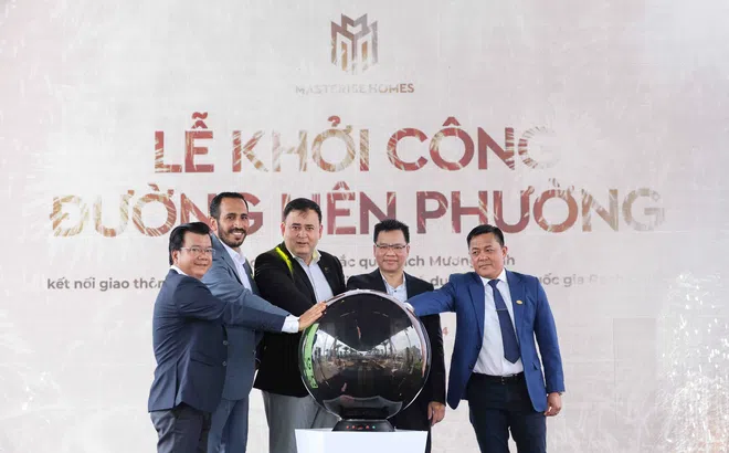 Khởi công xây dựng Đường Liên Phường, đường dẫn và cầu bắc qua Rạch Mương Kinh