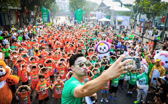 Bùng nổ đường đua Mastercard Kids Run 2024