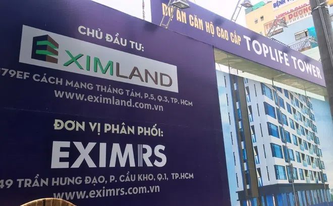 Eximland còn 50 tỷ đồng 'treo' tại dự án TopLife - Tower