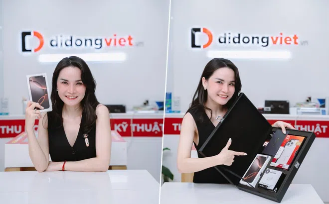 Thu Ngọc đi sắm iPhone 16 trước khi tham gia “Chị đẹp đạp gió rẽ sóng”