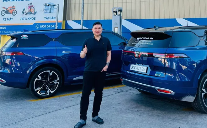 Chủ xe VF 9 chia sẻ sau trải nghiệm dịch vụ VinFast: ‘Không hãng nào có đặc quyền tốt bằng VinFast”