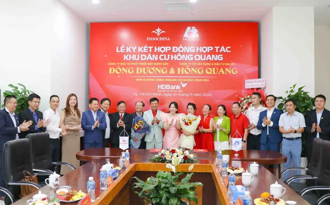 Lễ ký kết hợp tác chiến lược Hồng Quang – Đông Dương