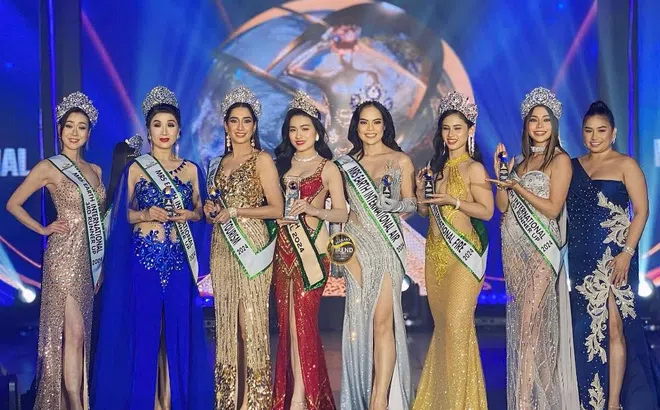 Lộng lẫy đăng quang Mrs Earth International 2024, Vũ Thị Hoa mang vinh quang về cho Việt Nam