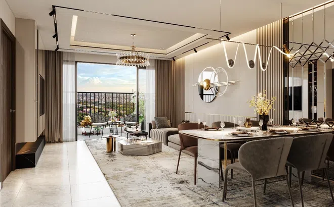 Thiết kế đặc biệt của căn hộ Hanoi Melody Residences khiến khách "xuống tiền" ngay