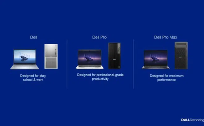 Dell Technologies dẫn đầu xu hướng AI PC với các sản phẩm PC được thiết kế mới hoàn toàn