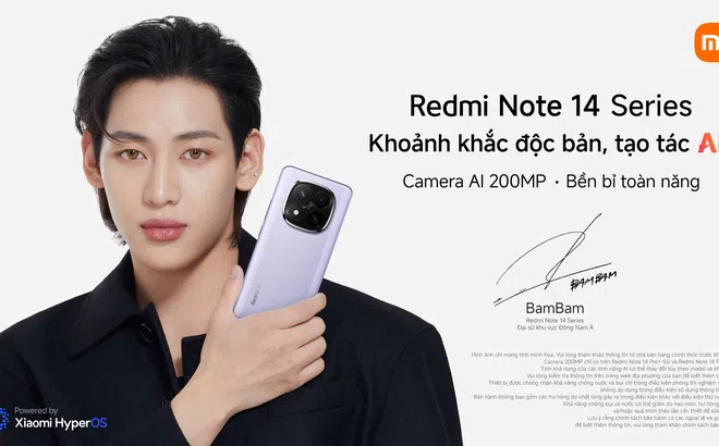 Xiaomi ra mắt Redmi Note 14 Series: Toàn năng từ camera AI 200MP đến thiết kế bền bỉ, giá từ 4,99 triệu đồng