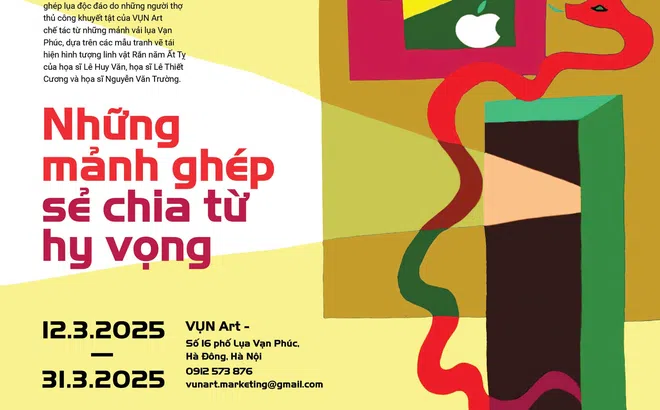 “Những mảnh ghép sẻ chia từ hy vọng”: Từ nghệ thuật lụa vụn đến niềm tin cho cộng đồng yếu thế