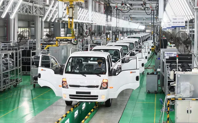 THACO AUTO đẩy mạnh xuất khẩu xe thương hiệu THACO và quốc tế