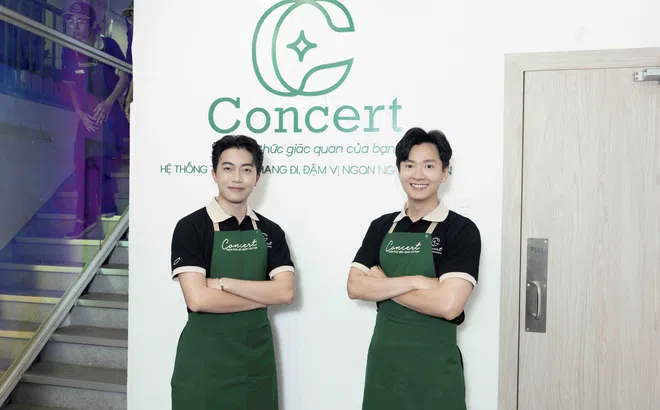 Ngô Kiến Huy - Cris Phan bắt tay sáng lập trà sữa Concert