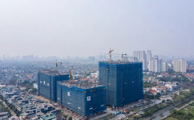 Hanoi Melody Residences - dự án vừa nhận sổ đỏ toàn khu xây đến đâu?