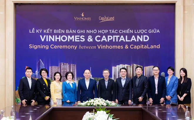 CapitaLand Development mở rộng quy mô tại Việt Nam, hợp tác chiến lược cùng Vinhomes