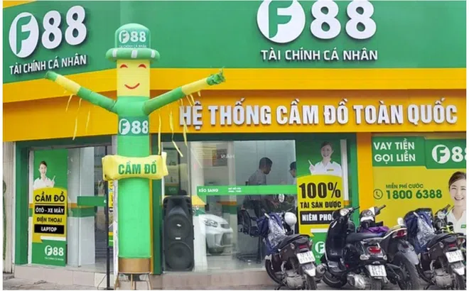 F88 nhận cầm cố 1,8 triệu ôtô và xe máy