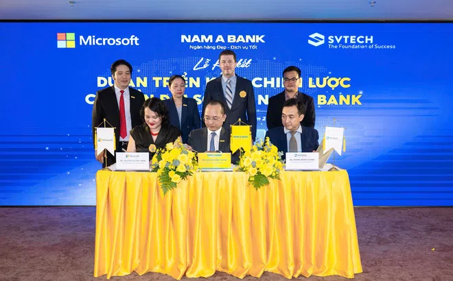 Nam A Bank số hóa môi trường làm việc, thúc đẩy năng suất và tăng cường bảo mật