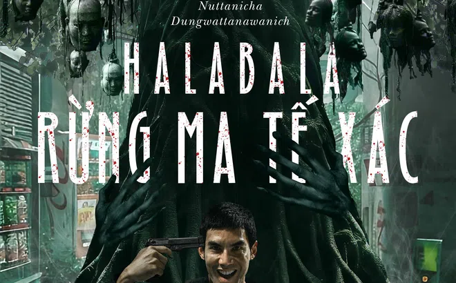 Halabala đổ bộ phòng vé Việt: Ter thoát xác hình tượng hài, hóa thân thành nhân vật kinh dị gây ám ảnh trong Halabala: Rừng Ma Tế Xác