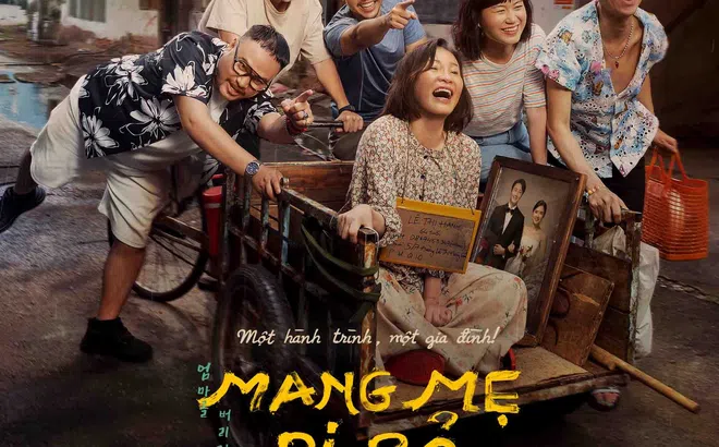 Tailer đầu tiên của Mang Mẹ Đi Bỏ hé lộ màu sắc tươi sáng với sự góp mặt của Quốc Khánh, Hải Triều, Lâm Vỹ Dạ và Vinh Râu