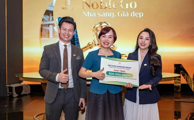 Sunshine Group livestream BĐS, giảm giá 1 tỷ đồng cho khách hàng, trích 500 triệu đồng/phiên làm thiện nguyện