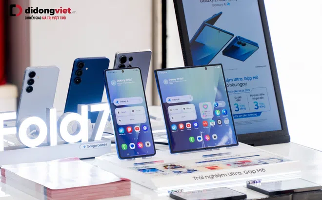 Galaxy Z Fold7 chiếm ưu thế trong tuần đầu tiên mở đặt trước tại thị trường Việt Nam
