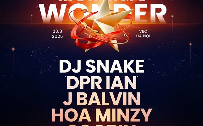 “Moments of Wonder” - Đại nhạc hội đặc biệt kỷ niệm 80 năm Quốc khánh với dàn sao “khủng”: DJ Snake, J Balvin, The Kid LAROI, DPR IAN…