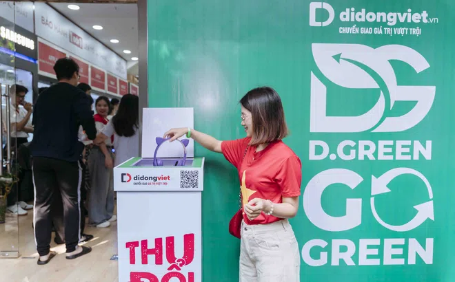 Viện Di Động hưởng ứng chiến dịch D.Green Go Green: Đổi pin cũ lấy pin mới