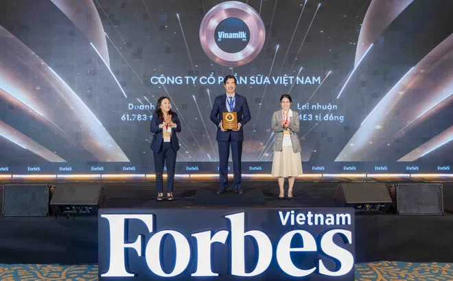 Top 1 trong 25 thương hiệu dẫn đầu 2025 của Forbes Việt Nam gọi tên Vinamilk