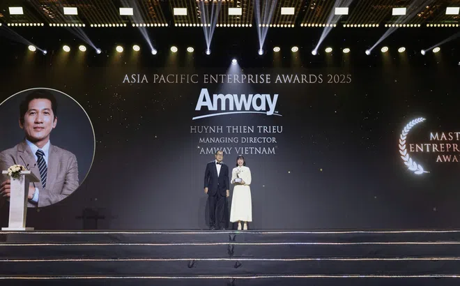 Tổng giám đốc Amway Việt Nam vinh dự được trao giải thưởng Doanh nhân xuất sắc châu Á 2025