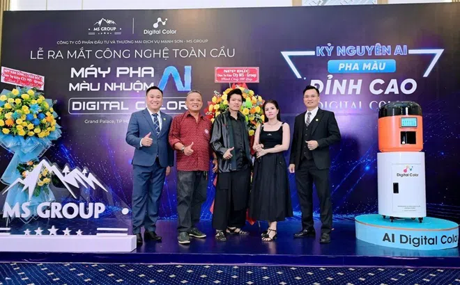 Công nghệ pha màu thế hệ mới toàn cầu Digital Color AI lần đầu tiên có mặt tại Việt Nam