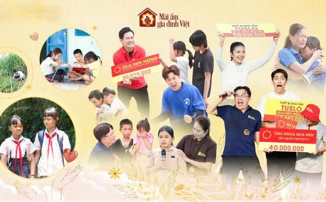 Thành Trung, Huỳnh Lập, Diệu Nhi và nhiều nghệ sĩ tham gia ghi hình Mái ấm gia đình Việt tại Thủ đô Hà Nội