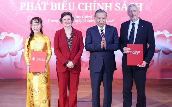 Đại học Oxford công bố Quỹ Học bổng Tiên phong dưới sự chứng kiến của Tổng Bí thư Tô Lâm nhân chuyến thăm chính thức Vương quốc Anh