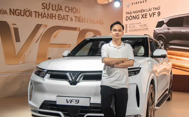 VinFast VF 9 chinh phục khách hàng Hà Nội qua loạt bài lái thử đầy cảm xúc