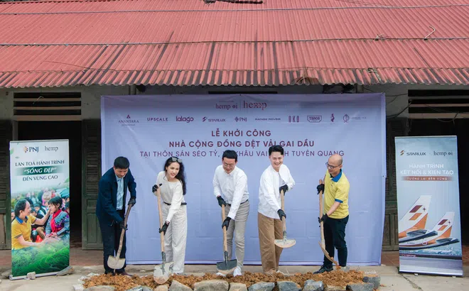 PNJ x Hemp Journey  - Khởi công dự án nhà cộng đồng tại Tuyên Quang