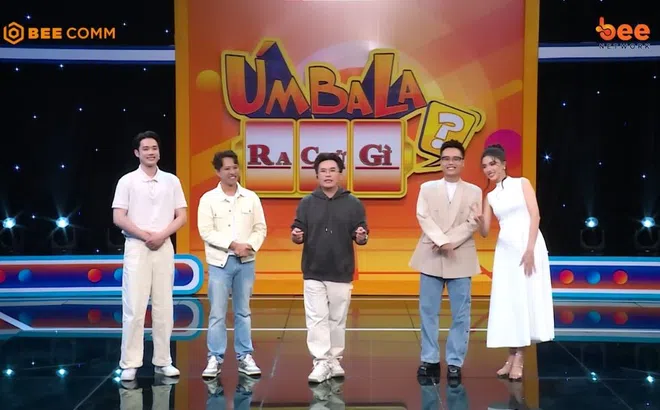 Dù đẹp đôi, Á hậu Hạnh Nguyên và Á vương Minh Toại vẫn không thể về chung đội tại “Úm Ba La Ra Chữ Gì?”