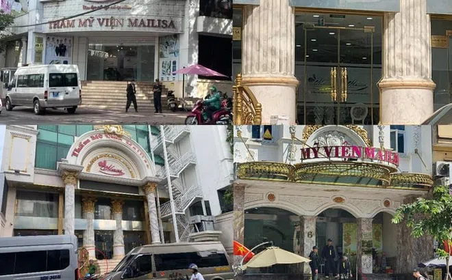 Công an xuất hiện tại nhiều chi nhánh thẩm mỹ viện Mailisa