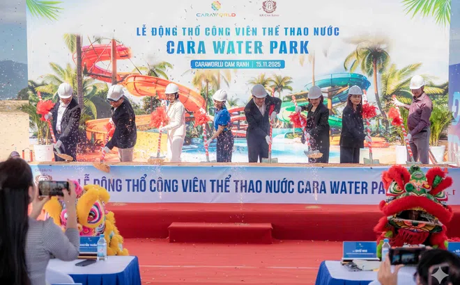 Caraworld Cam Ranh động thổ công viên nước 6,7 ha