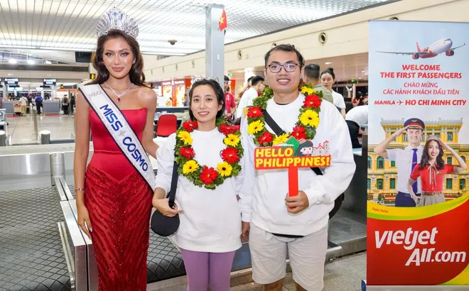 Vietjet khai trương đường bay TP.HCM - thủ đô Manila, mở ra kết nối du lịch, kinh tế