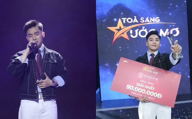 Hoàng Thái là quán quân chương trình “Tỏa sáng ước mơ”