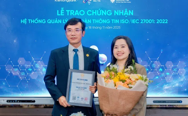 KienlongBank tăng cường năng lực bảo mật với chứng nhận ISO/IEC 27001:2022