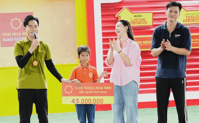 Hơn 320 triệu đồng trao cho các em nhỏ trong tập 163 chương trình “Mái ấm gia đình Việt”