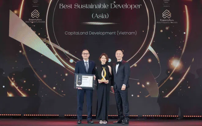CapitaLand Development giành 'Nhà phát triển bền vững xuất sắc' tại Giải thưởng Bất động sản Châu Á 2025