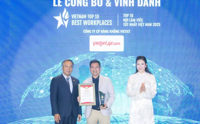 Vietjet vào Top Nơi làm việc tốt nhất Việt Nam 2025