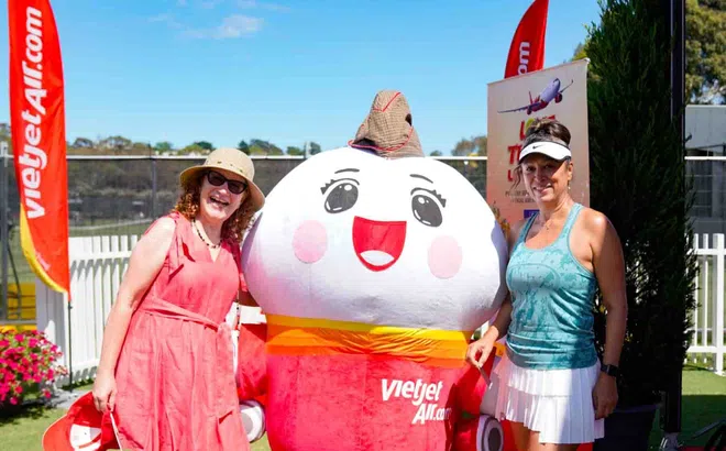 Vietjet đồng hành cùng giải quần vợt Kooyong Classic 2026 kết nối thể thao quốc tế