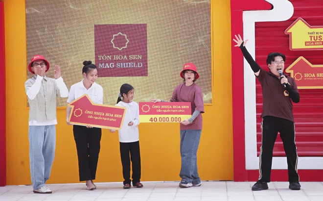 Hơn nửa tỷ đồng được trao đến các em nhỏ mồ côi trong tập 169 chương trình Mái ấm gia đình Việt