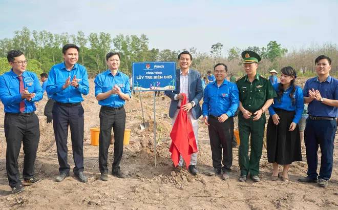 Amway Việt Nam phối hợp với Trung ương Đoàn thực hiện công trình "Lũy tre biên giới" tại Đồng Nai