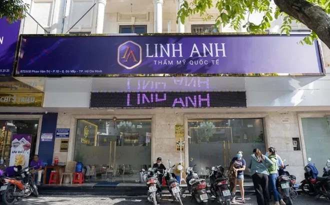 Thẩm mỹ viện Linh Anh nhiều sai phạm, được vinh danh "Phòng khám thẩm mỹ được khách hàng tin chọn"