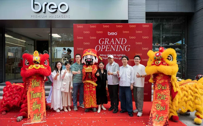 Breo ra mắt cửa hàng đầu tiên tại Việt Nam, mở ra không gian công nghệ chăm sóc sức khỏe hiện đại